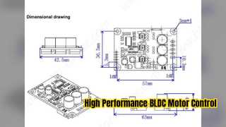 JYQD V8.3E 15A BLDC モーター コントローラー ドライバー ボード